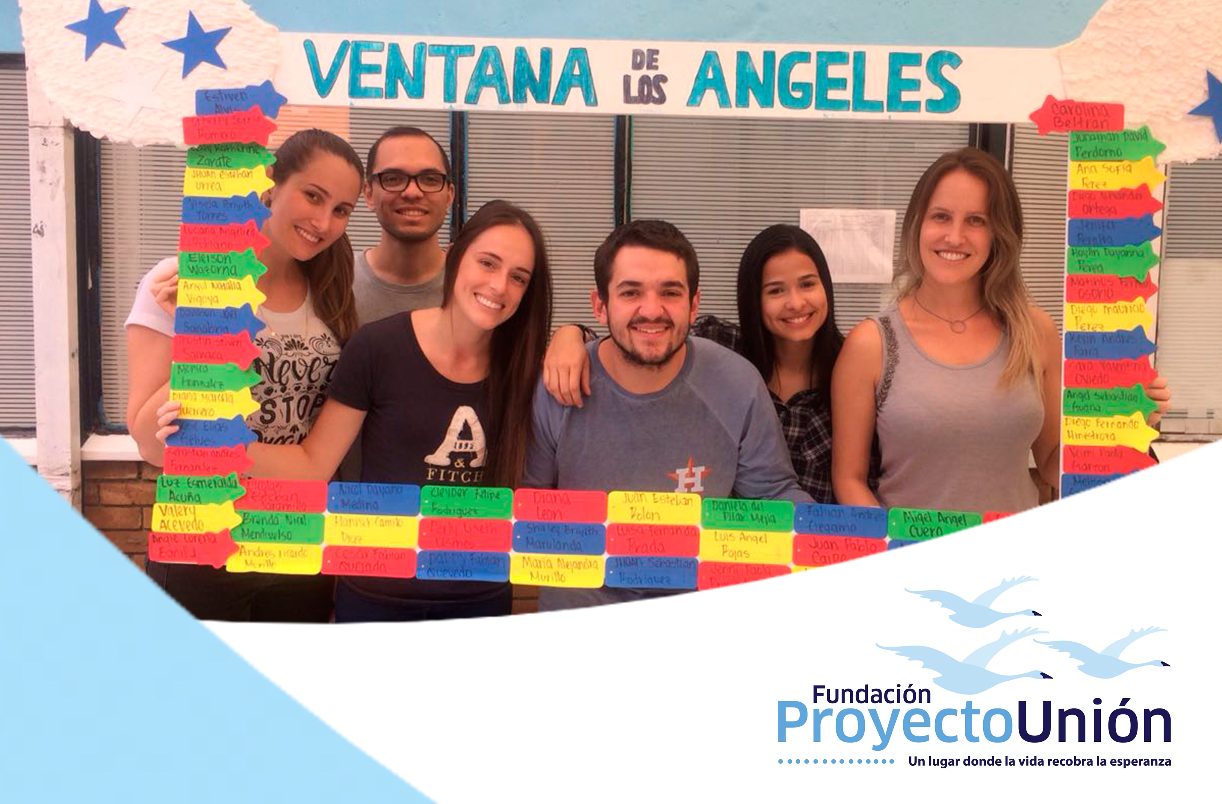 VOLUNTARIOS INTERNACIONALES SE UNEN A LA FUNDACIÓN PROYECTO UNIÓN