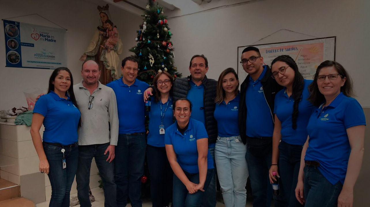 Corteva presente en el corazón de los abuelitos de calle